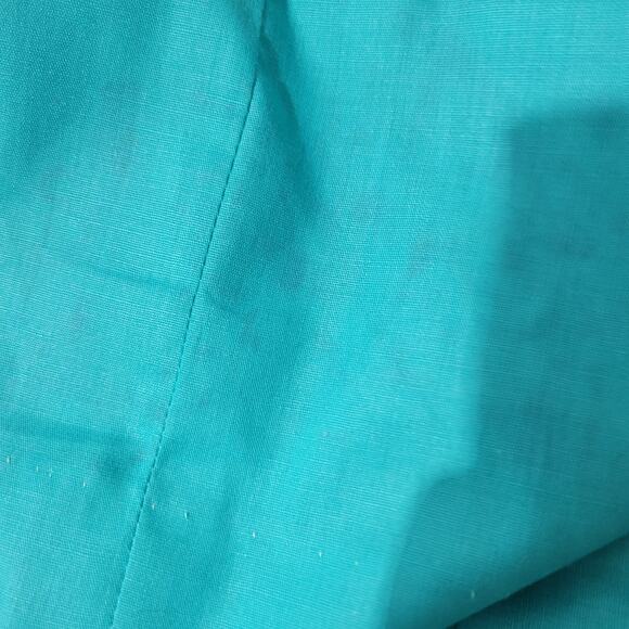 Vintage Robe House Coat Loungewear Green Gown Muumuu Lounge Dress Maxi Small - Picture 8 of 16